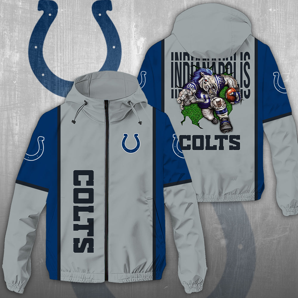 Indianapolis Colts 3D Windbreaker Jacket – NGHIAVT3915