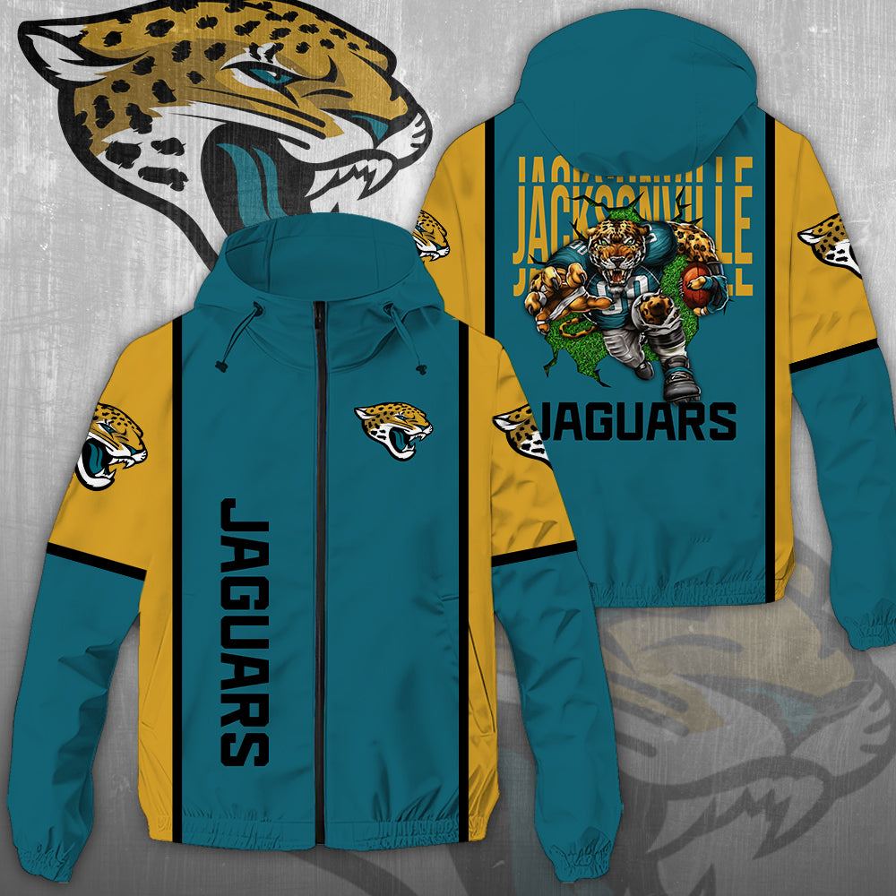 Jacksonville Jaguars 3D Windbreaker Jacket – NGHIAVT3916