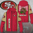 San Francisco 49ers 3D Windbreaker Jacket – NGHIAVT3936