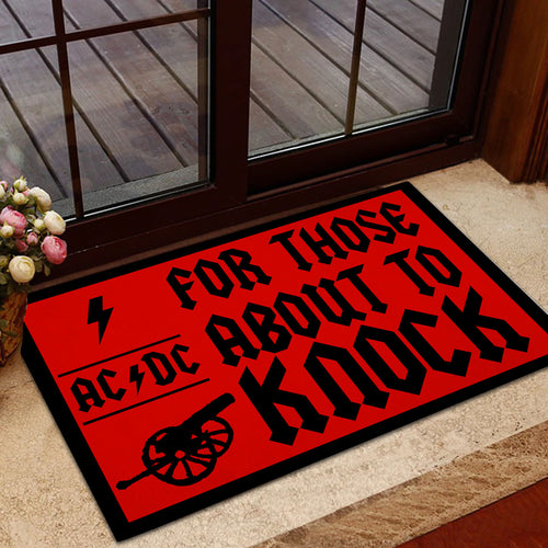 AC/DC Custom Doormat – NGHIAVT4005