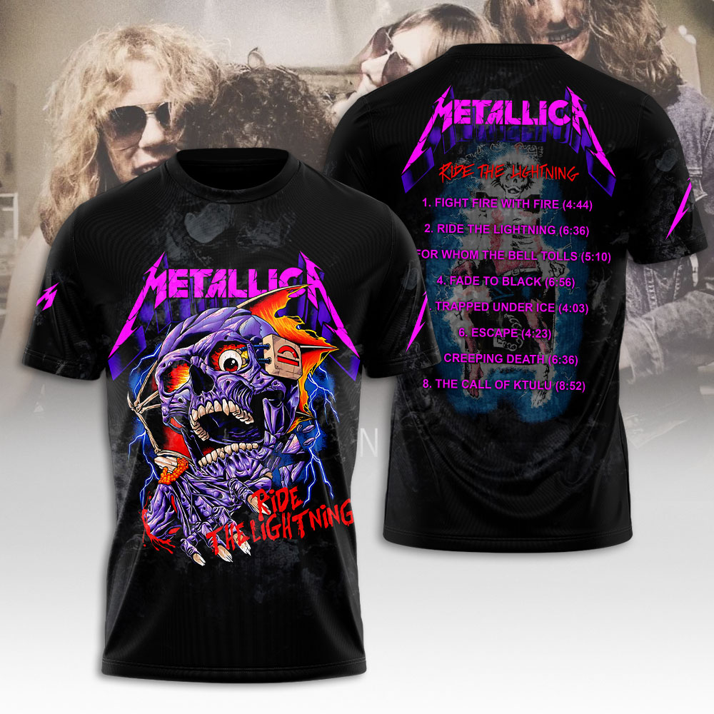 Metallica 3D Apparel – NGHIAVT4061