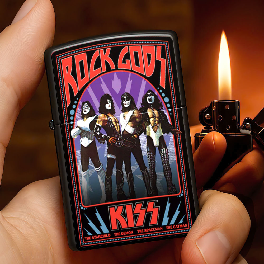 KISS Zippo Lighter Case (No Insert) – NGHIAVT5018