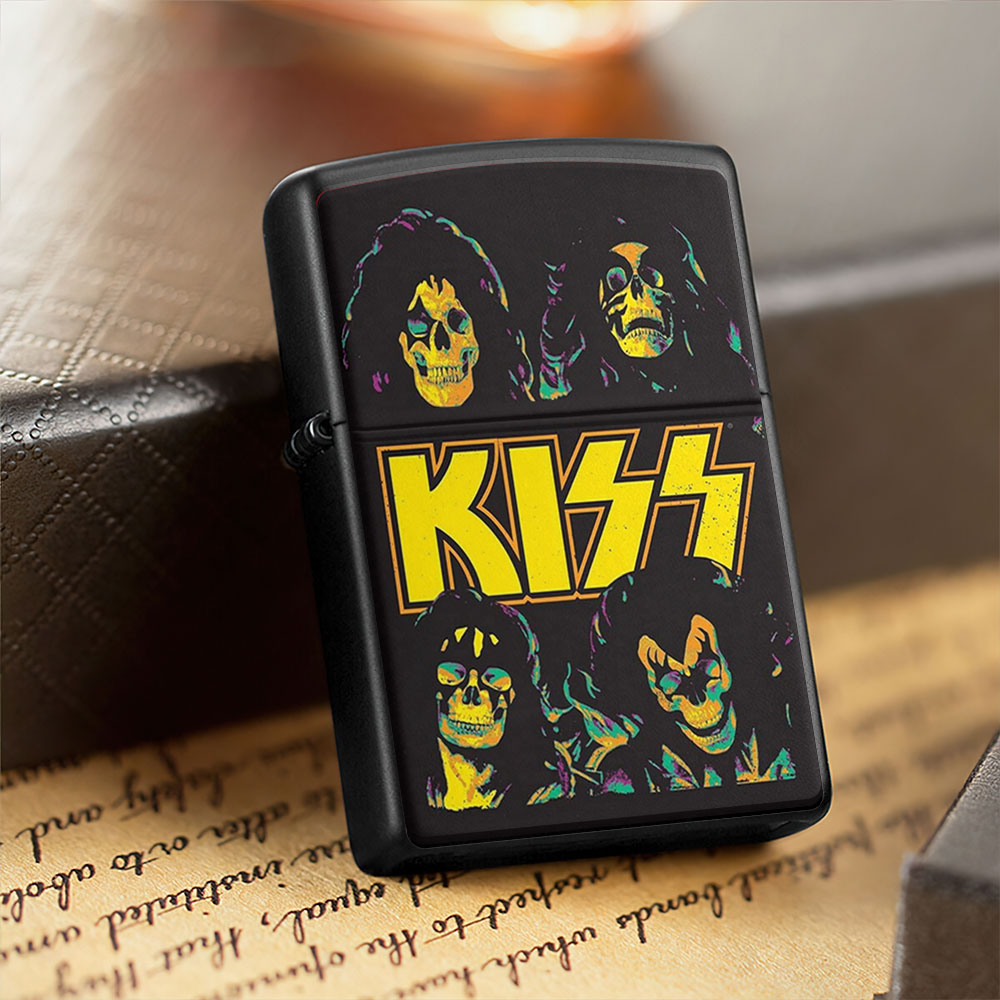 KISS Zippo Lighter Case (No Insert) – NGHIAVT5019
