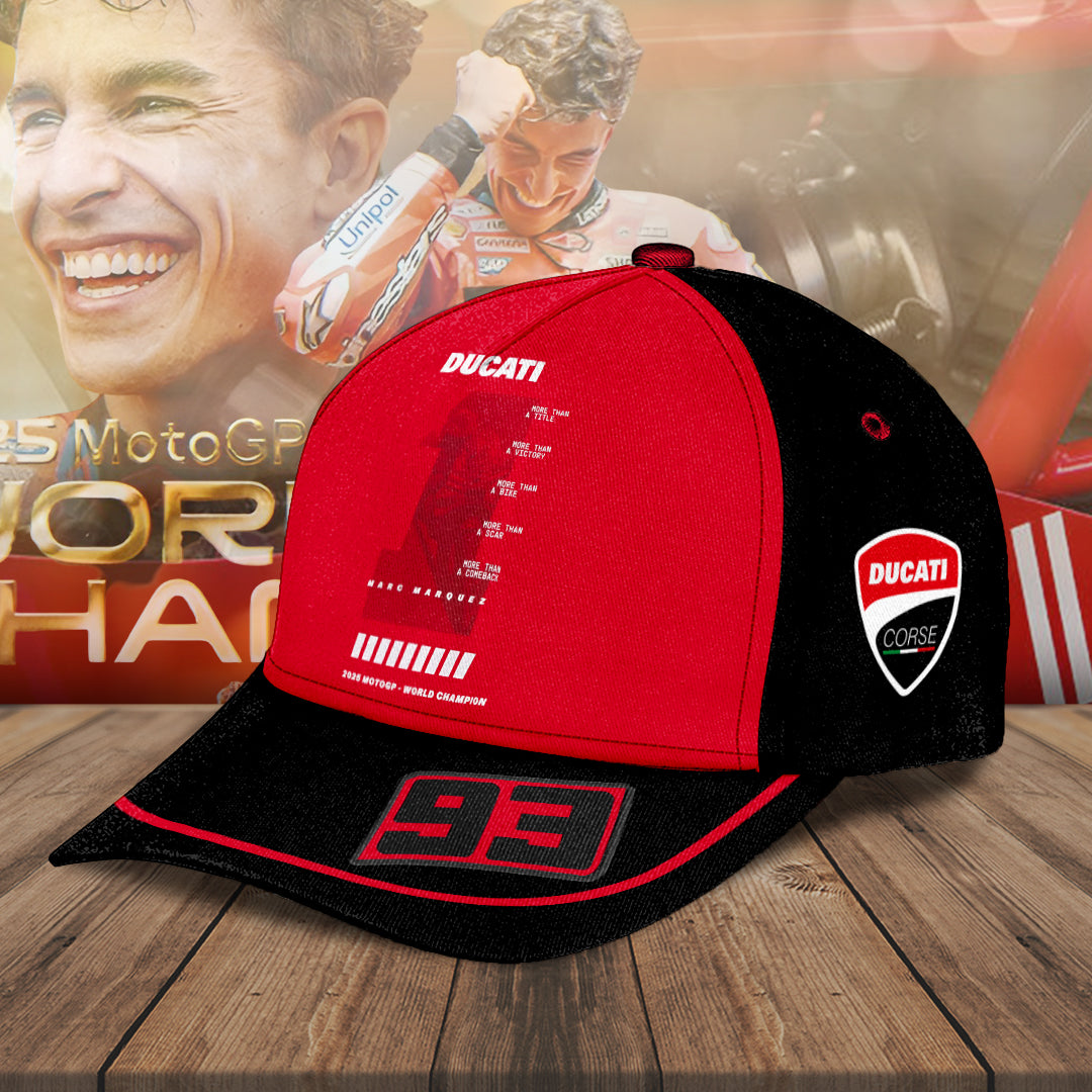 Ducati Lenovo Team x Marc Márquez 2025 Classic Cap – NGHIAVT5097