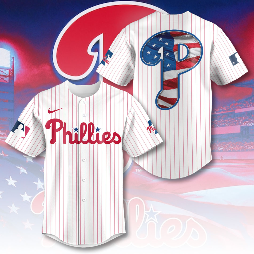 Philadelphia Phillies Baseball Jersey – NGHIAVT5116