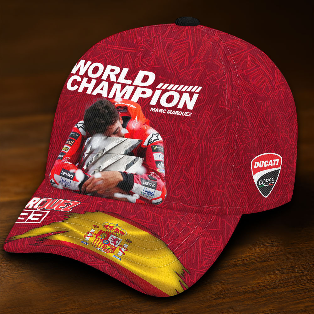 Ducati Lenovo Team x Marc Márquez 2025 Classic Cap – NGHIAVT5136