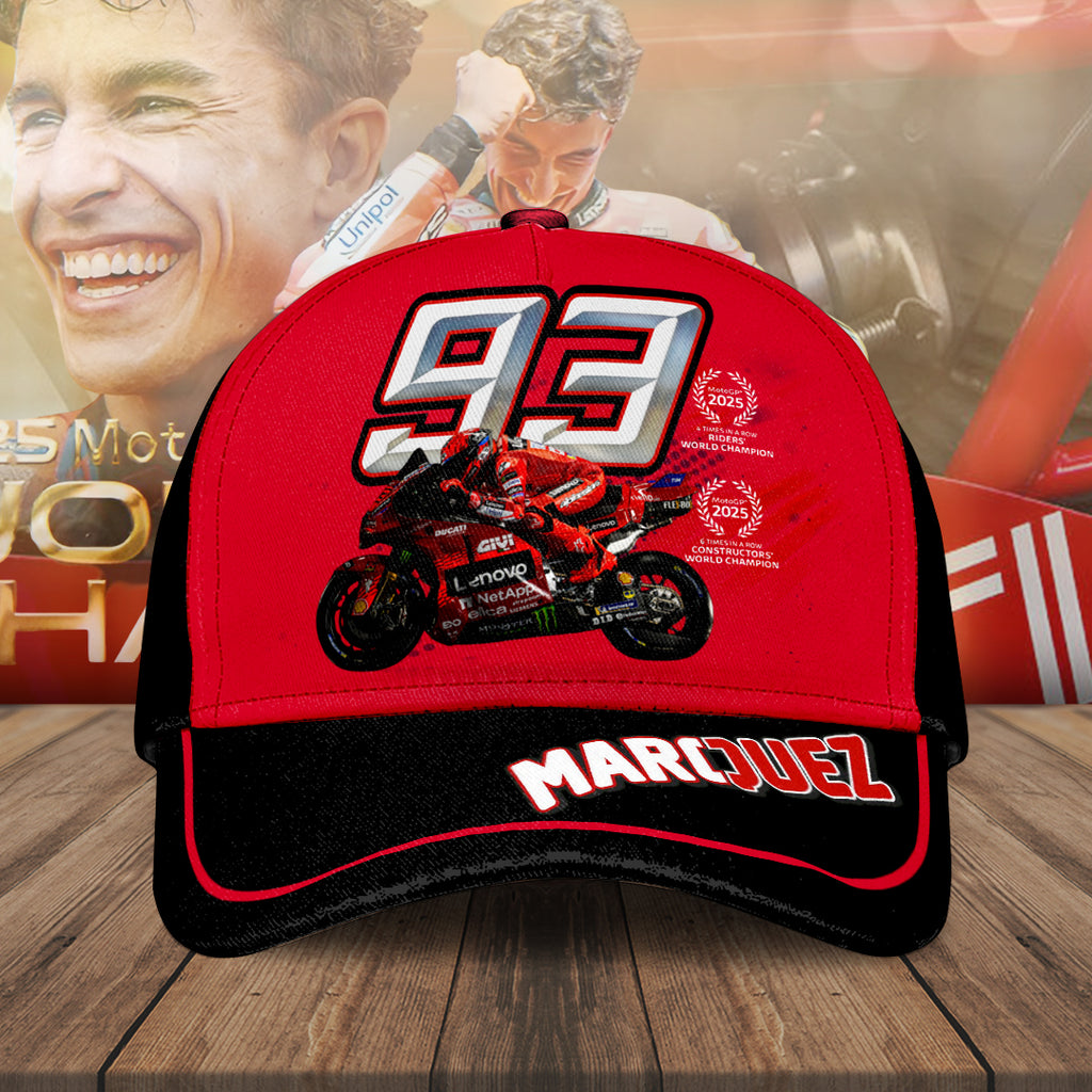 Ducati Lenovo Team x Marc Márquez 2025 Classic Cap – NGHIAVT5161