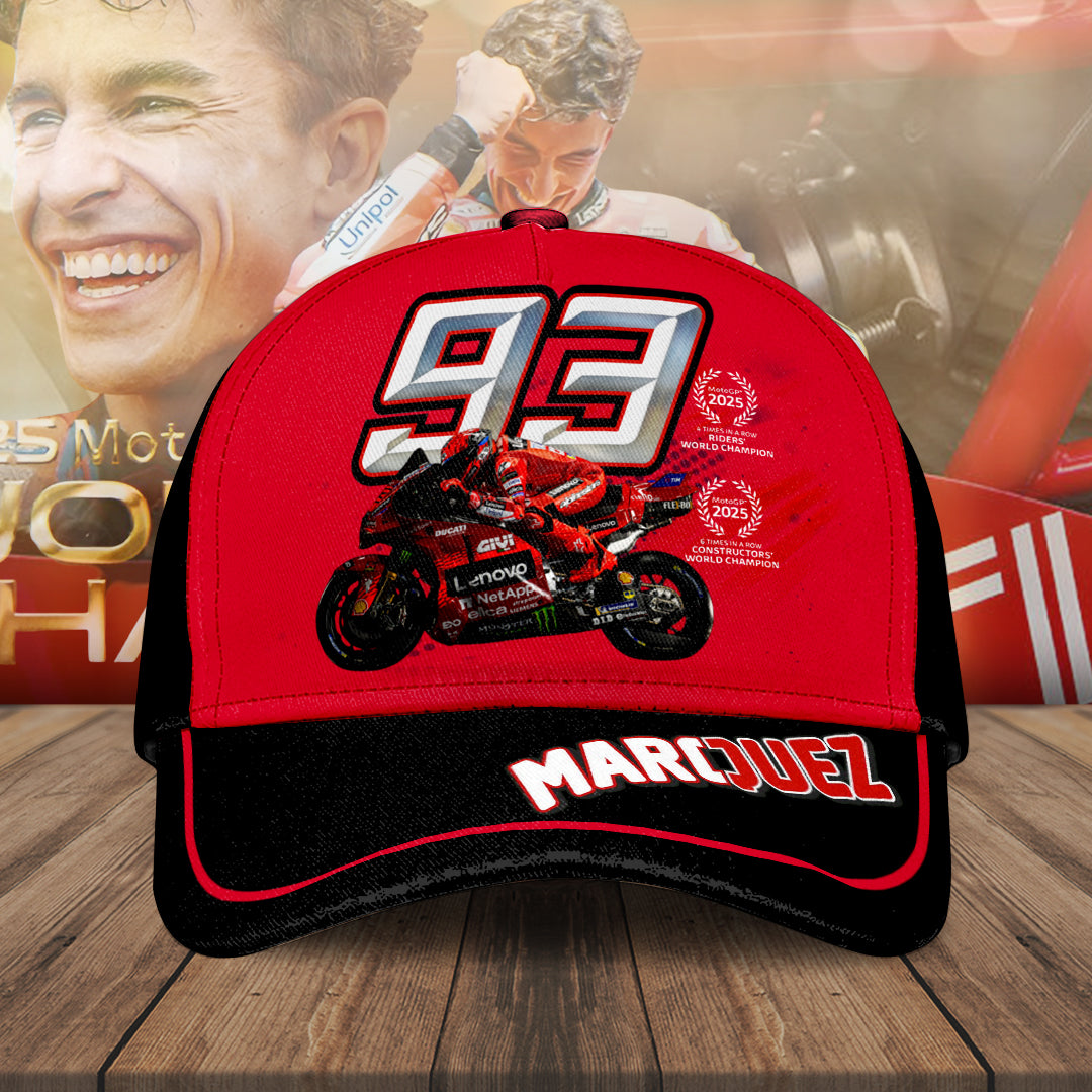 Ducati Lenovo Team x Marc Márquez 2025 Classic Cap – NGHIAVT5161