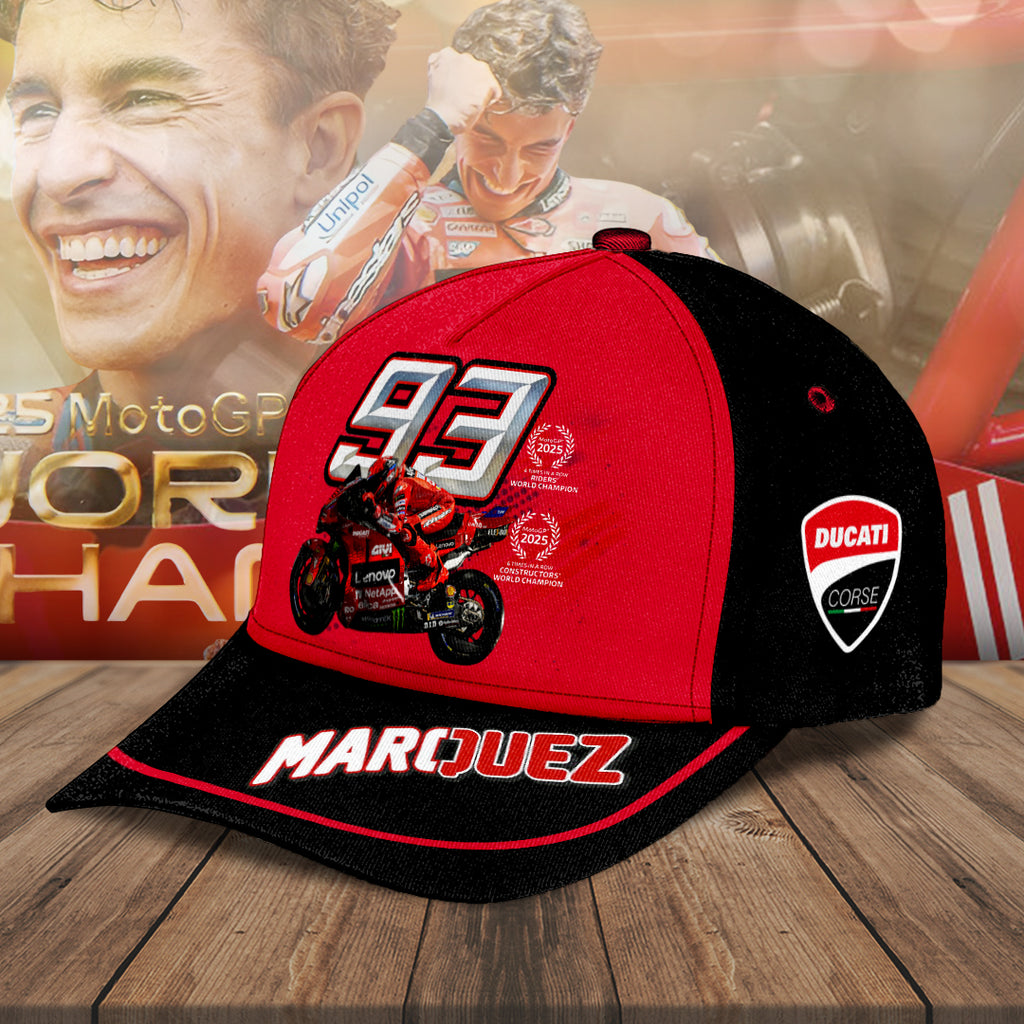 Ducati Lenovo Team x Marc Márquez 2025 Classic Cap – NGHIAVT5161