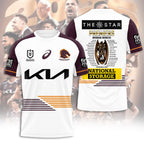 Brisbane Broncos 2025 3D Apparel – NGHIAVT5178