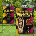 Brisbane Broncos 2025 Double-side Garden Flag – NGHIAVT5185
