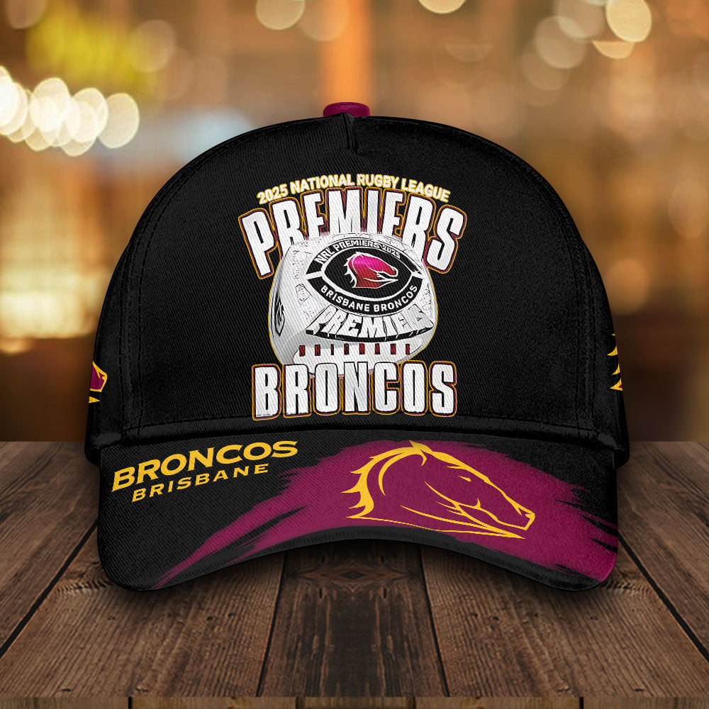 Brisbane Broncos 2025 Classic Cap – NGHIAVT5244
