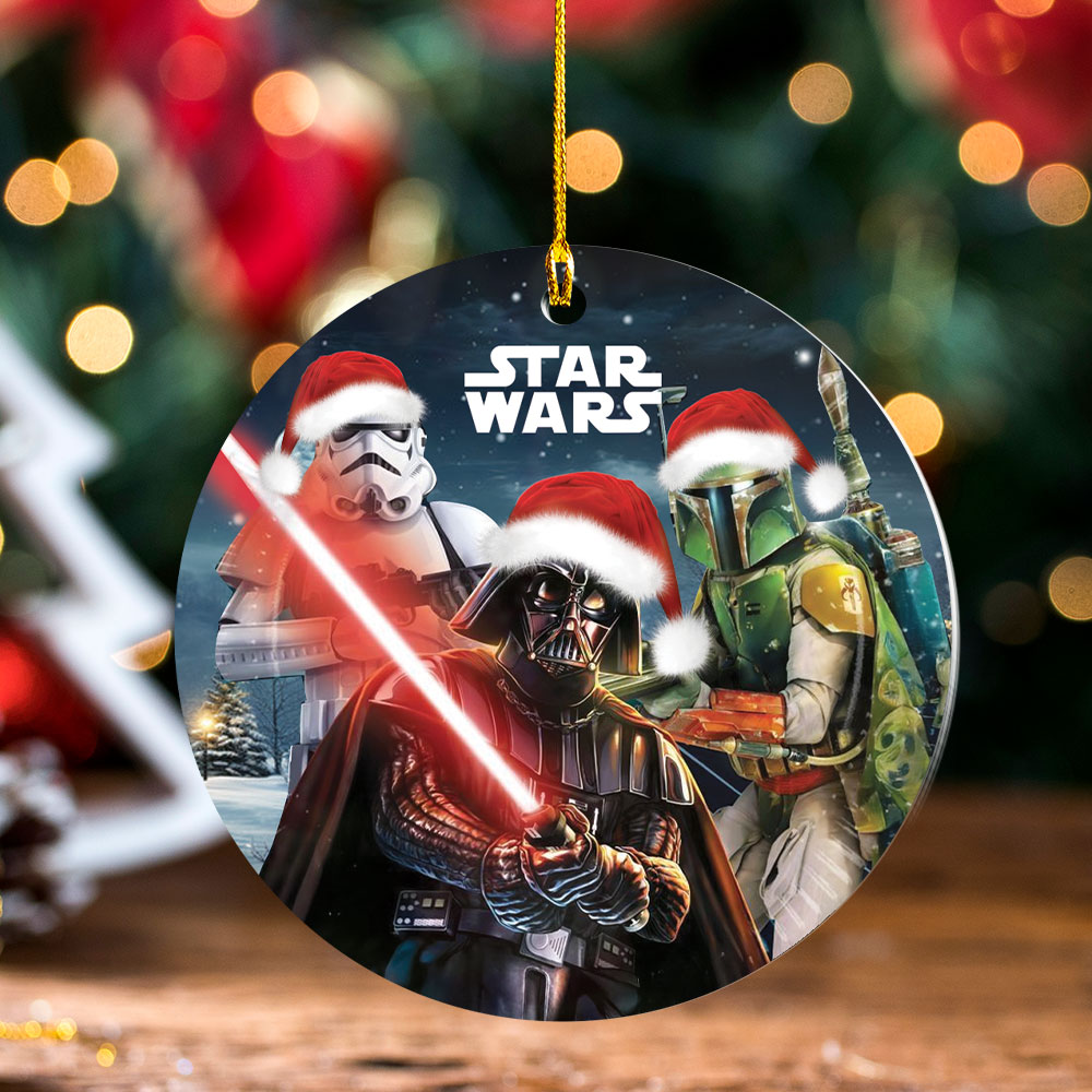 Star Wars Custom Shape 2-sided Acrylic Ornament – NGHIAVT5336