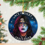 KISS x Ace Frehley Custom Shape 2-sided Acrylic Ornament – NGHIAVT5356