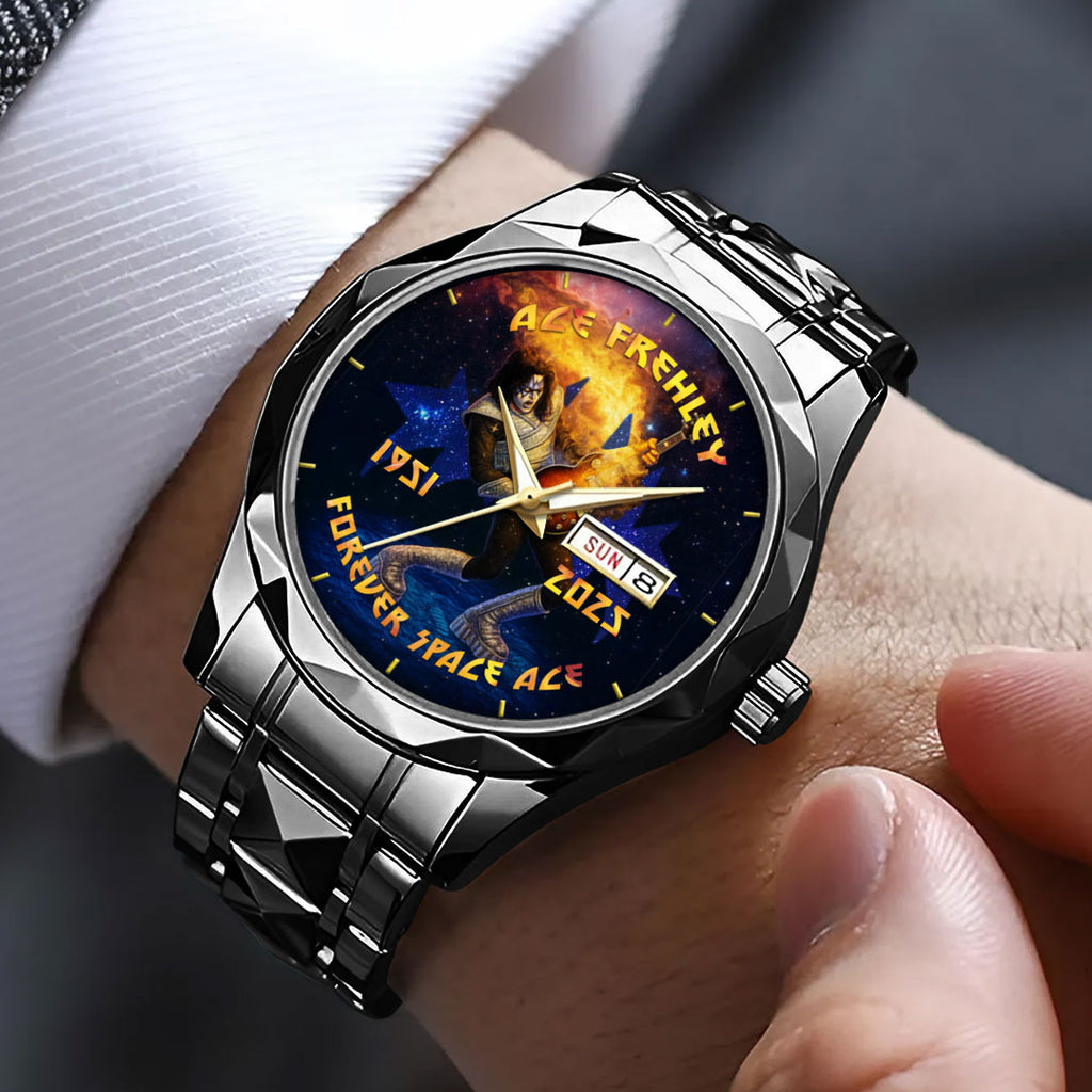KISS x Ace Frehley Alloy Luxury Quartz Watch – NGHIAVT5357