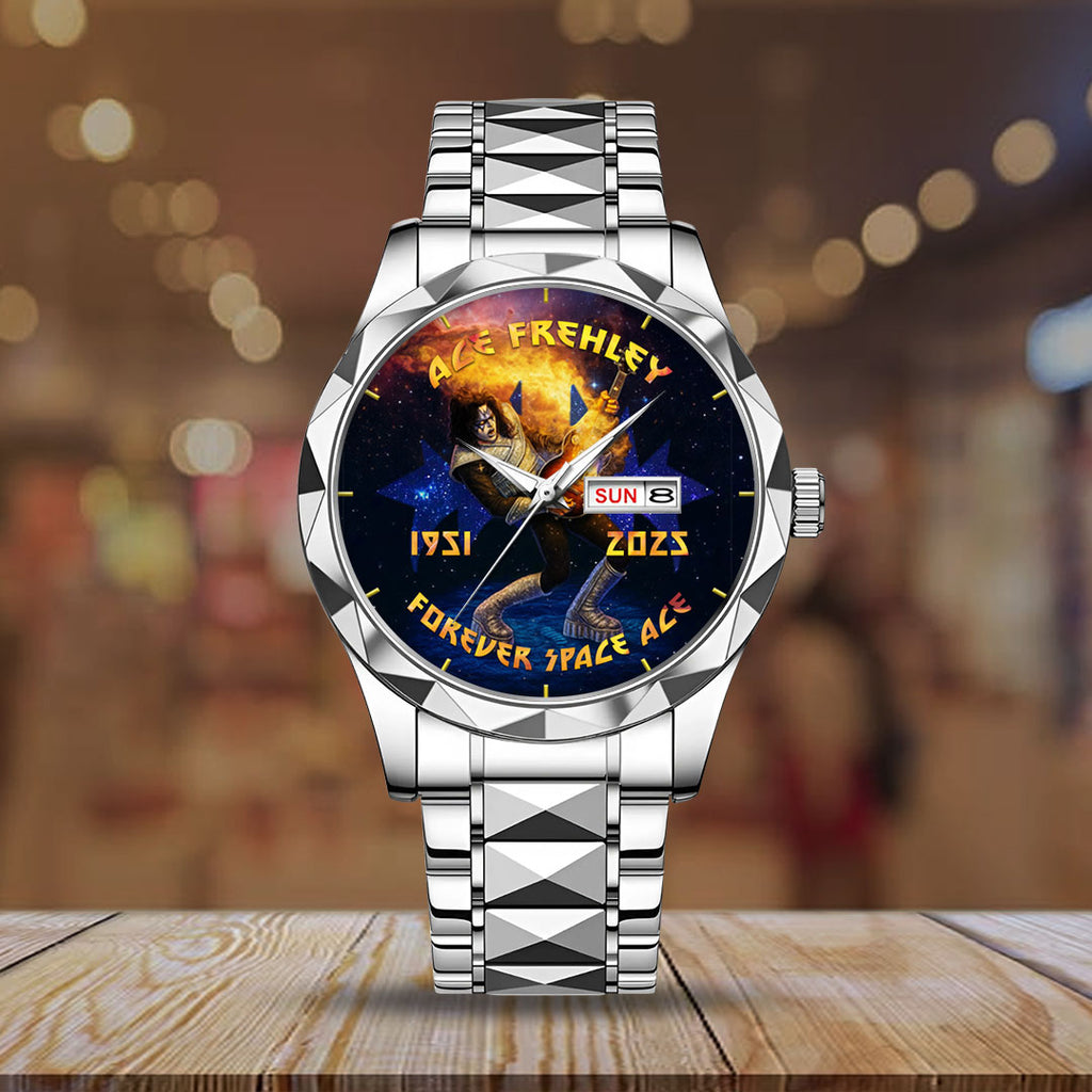 KISS x Ace Frehley Alloy Luxury Quartz Watch – NGHIAVT5357