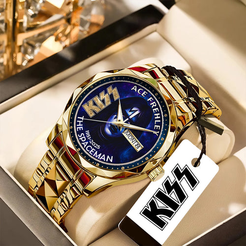 KISS x Ace Frehley Alloy Luxury Quartz Watch – NGHIAVT5370