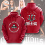 Las Vegas Aces WNBA 2025 3D Apparel – NGHIAVT5382
