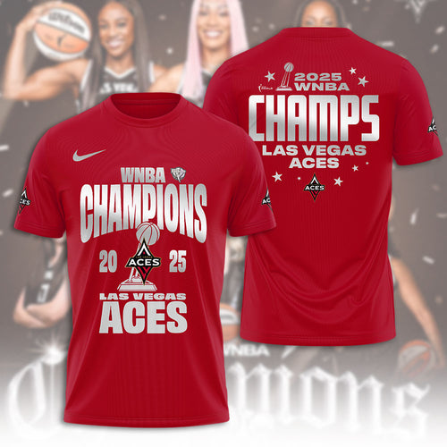 Las Vegas Aces WNBA 2025 3D Apparel – NGHIAVT5383
