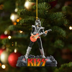KISS x Ace Frehley Custom Shape 2-sided Acrylic Ornament – NGHIAVT5404