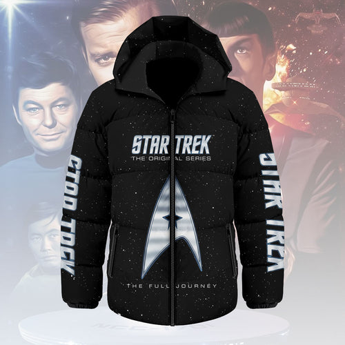 Star Trek Thickened Down Hooded Jacket – NGHIAVT5415