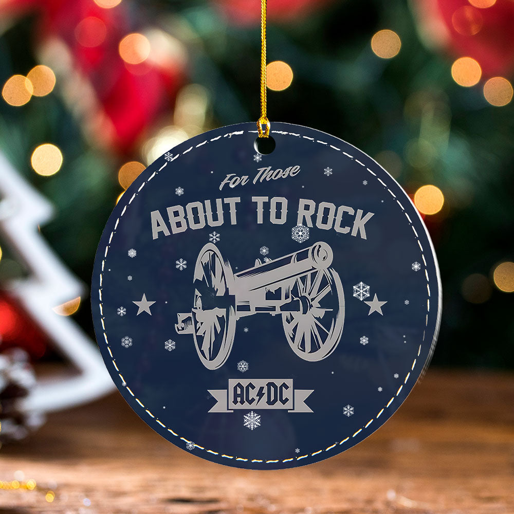 AC/DC Custom Shape 2-sided Acrylic Ornament – NGHIAVT5428