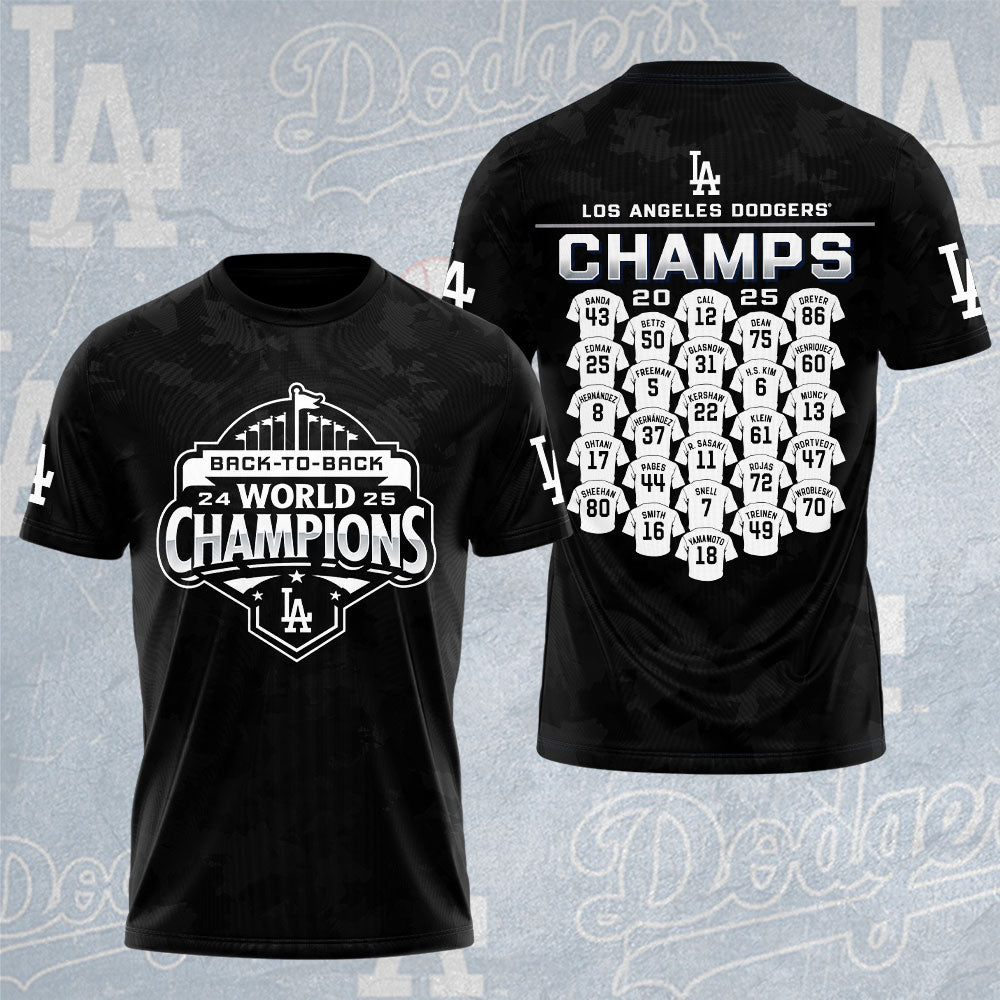 Los Angeles Dodgers 3D Apparel – NGHIAVT5478