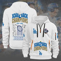 Los Angeles Dodgers 2D Quarter Zip Hoodie – NGHIAVT5493
