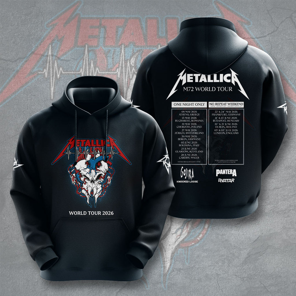 Metallica 2026 3D Apparel – NGHIAVT5523