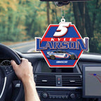 Kyle Larson 2025 Custom shape 2-sided Acrylic Car Ornament – NGHIAVT5583