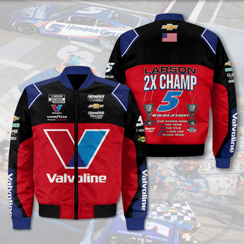 Kyle Larson 2025 3D Bomber Jacket – NGHIAVT5638