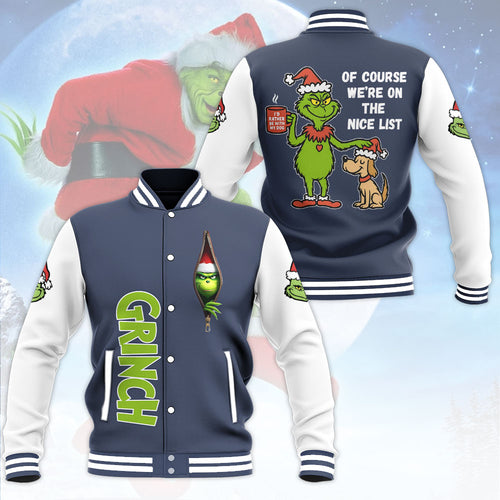 The Grinch Varsity Jacket – NGHIAVT5695