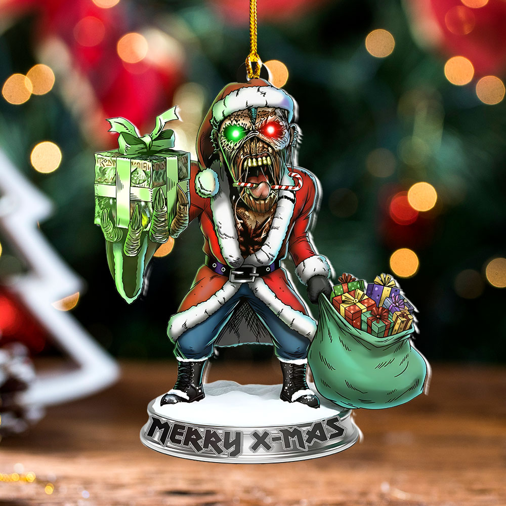 Iron Maiden Custom Shape 2-sided Acrylic Ornament – NGHIAVT5702