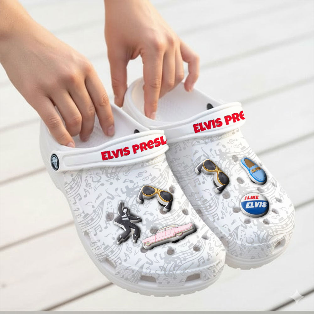 Elvis Presley Custom Clogs – NGHIAVT5715