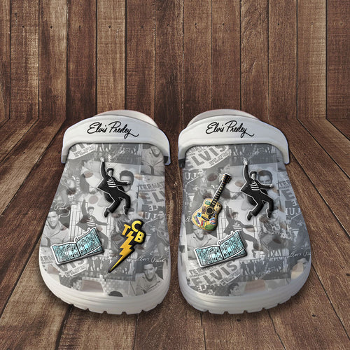 Elvis Presley Custom Clogs – NGHIAVT5717