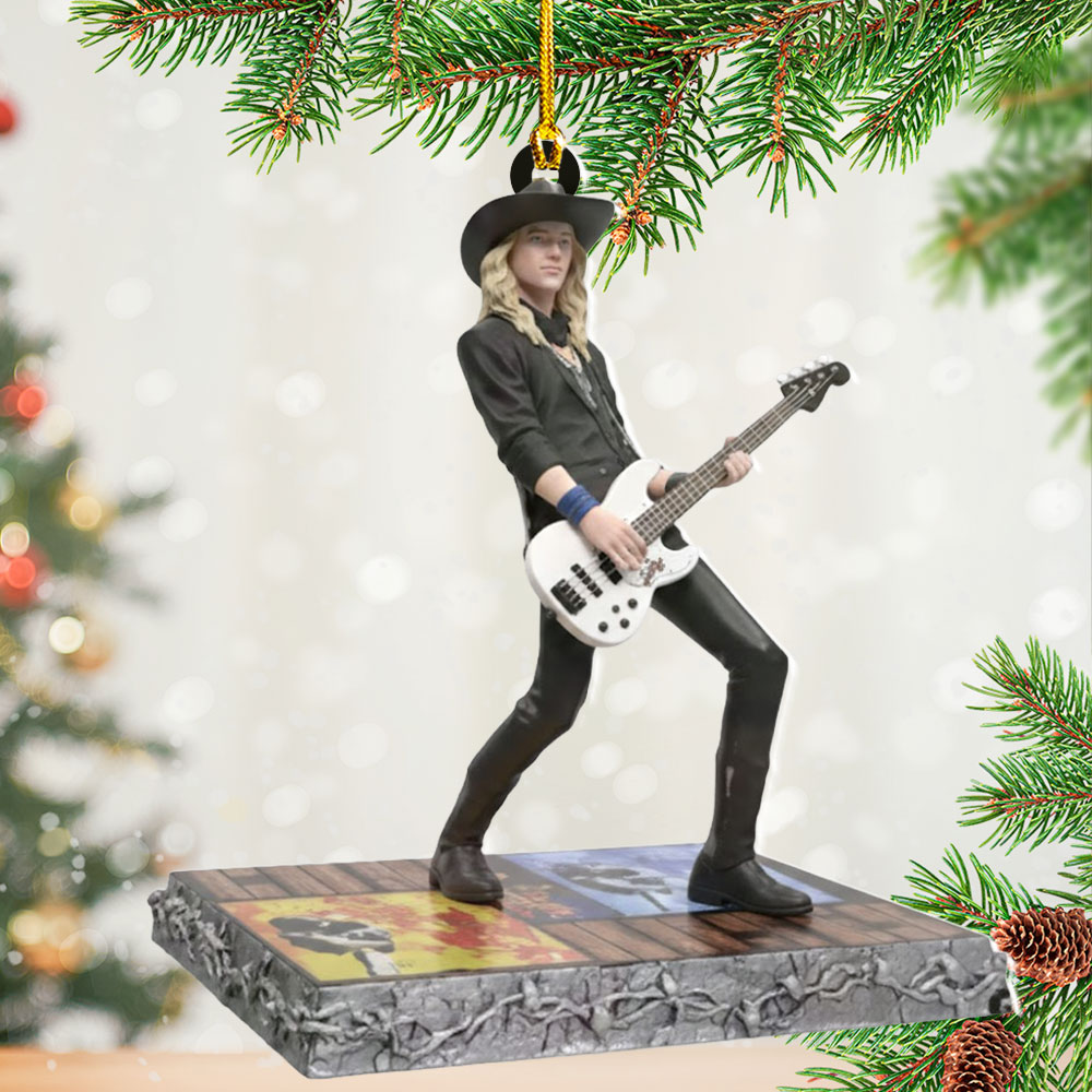 6PCS Guns N' Roses 2025 Custom Shape 2-Side Printed Acrylic Ornament – NGHIAVT5723