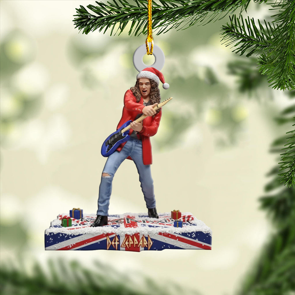 6PCS Def Leppard 2025 Custom Shape 2-Side Printed Acrylic Ornament – NGHIAVT5724
