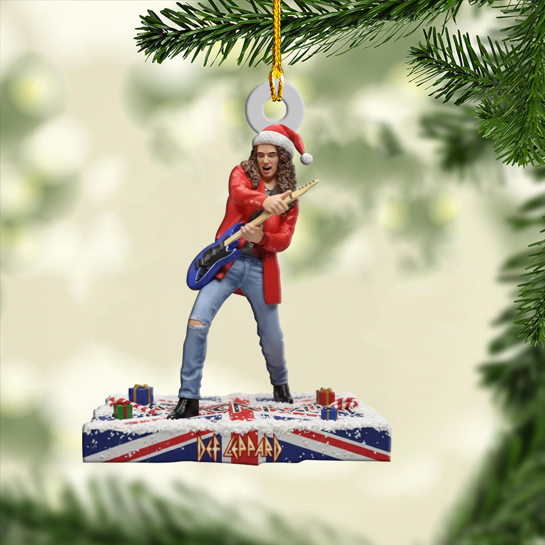 6PCS Def Leppard 2025 Custom Shape 2-Side Printed Acrylic Ornament – NGHIAVT5724