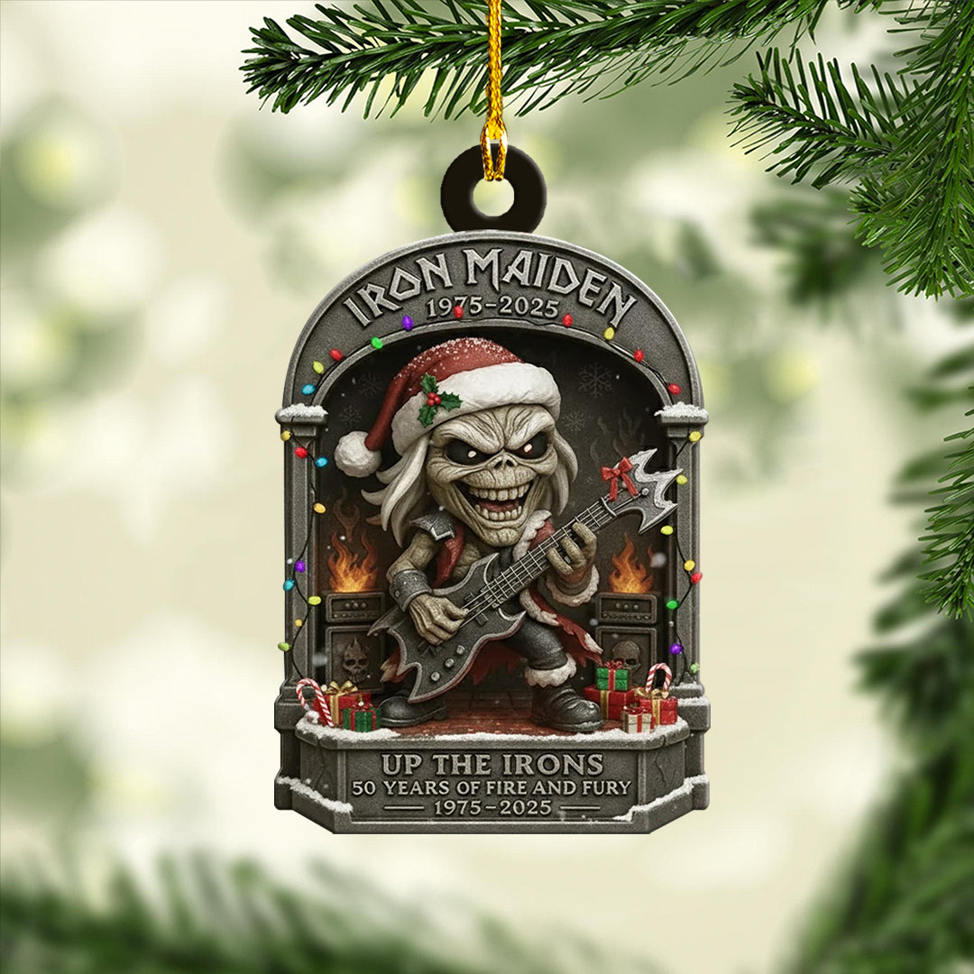 6PCS Iron Maiden Custom Shape 2-Side Printed Acrylic Ornament – NGHIAVT5726