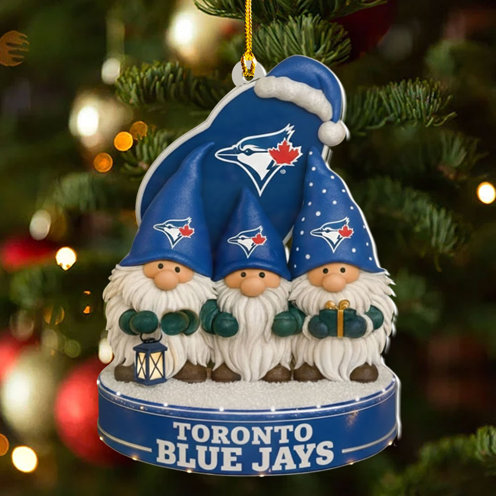 Toronto Blue Jays 2025 Custom Shape 2-sided Acrylic Ornament – NGHIAVT5745