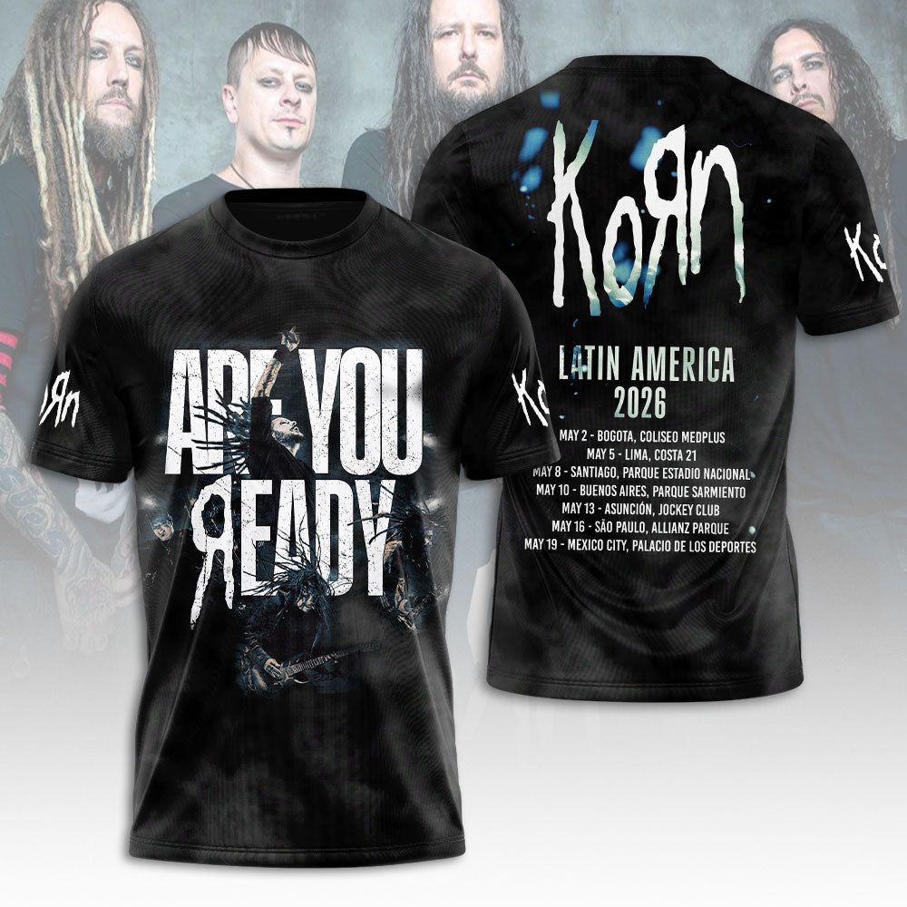Korn Band 2026 3D Apparel – NGHIAVT5756