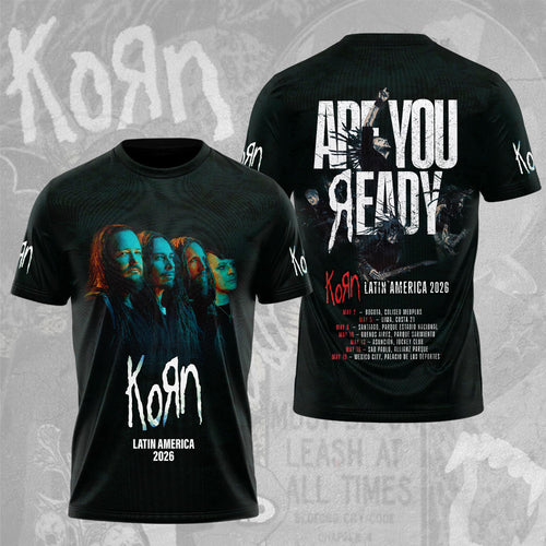 Korn Band 2026 3D Apparel – NGHIAVT5758
