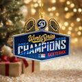 Los Angeles Dodgers 2025 Custom Shape 2-sided Acrylic Ornament – NGHIAVT5765