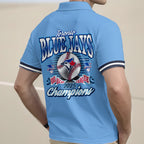 Toronto Blue Jays Zip Polo Shirt – NGHIAVT5801