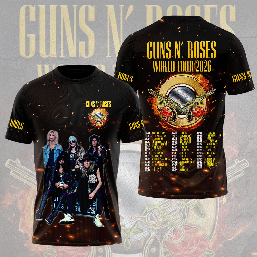 Guns N' Roses 3D Apparel – NGHIAVT5843