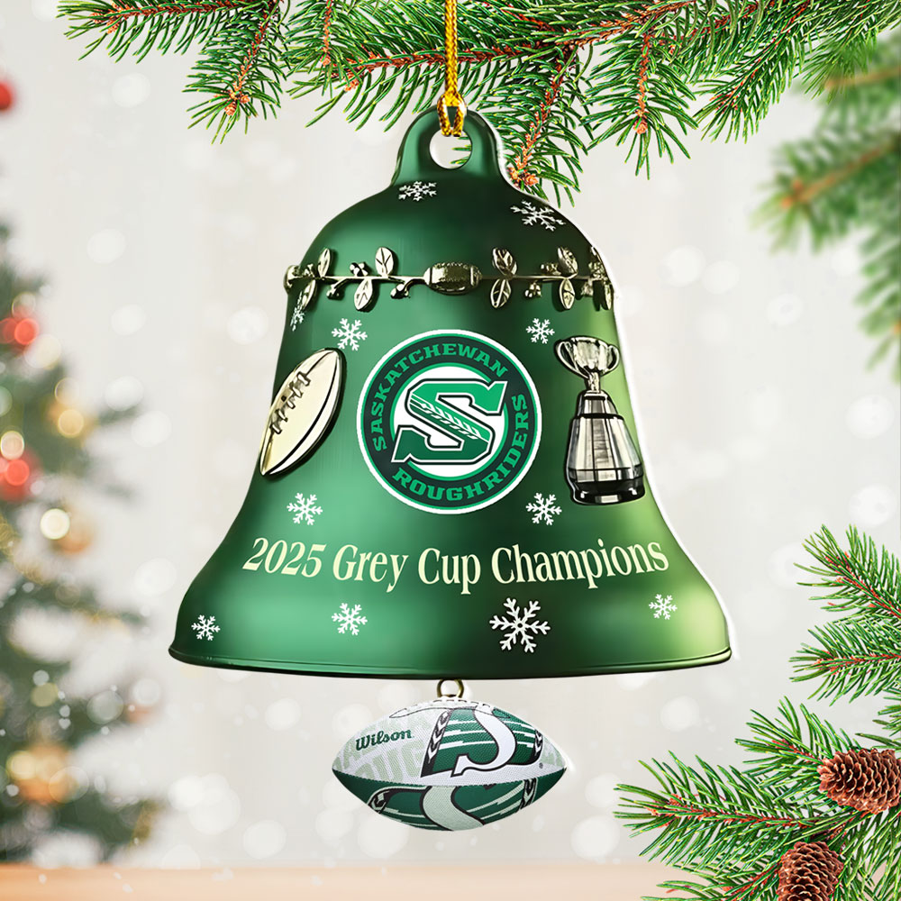 Saskatchewan Roughriders 2025 Custom Shape 2-sided Acrylic Ornament – NGHIAVT5862
