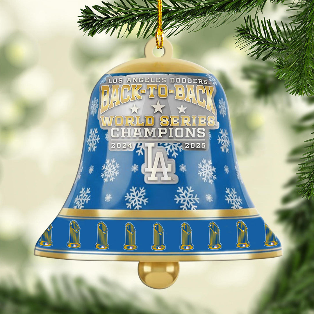 Los Angeles Dodgers 2025 Custom Shape 2-sided Acrylic Ornament – NGHIAVT5879