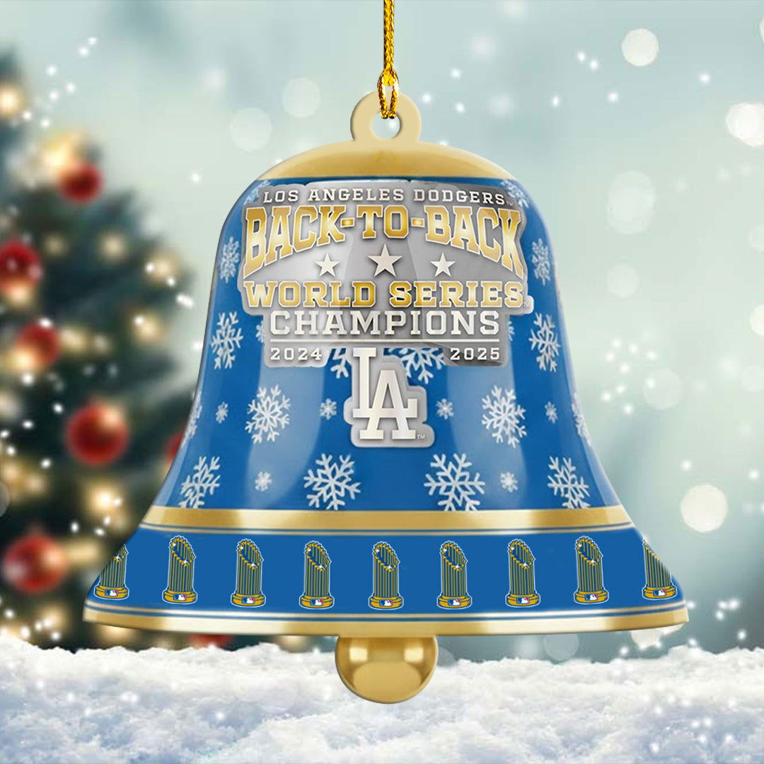 Los Angeles Dodgers 2025 Custom Shape 2-sided Acrylic Ornament – NGHIAVT5879