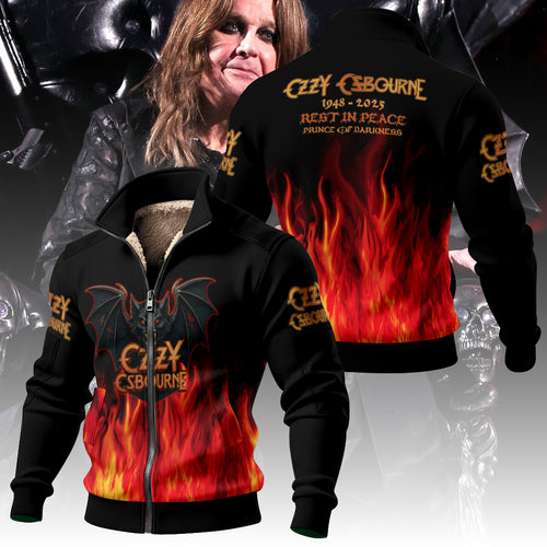 Ozzy Osbourne Thick Knit Fleece Jacket – NGHIAVT5997
