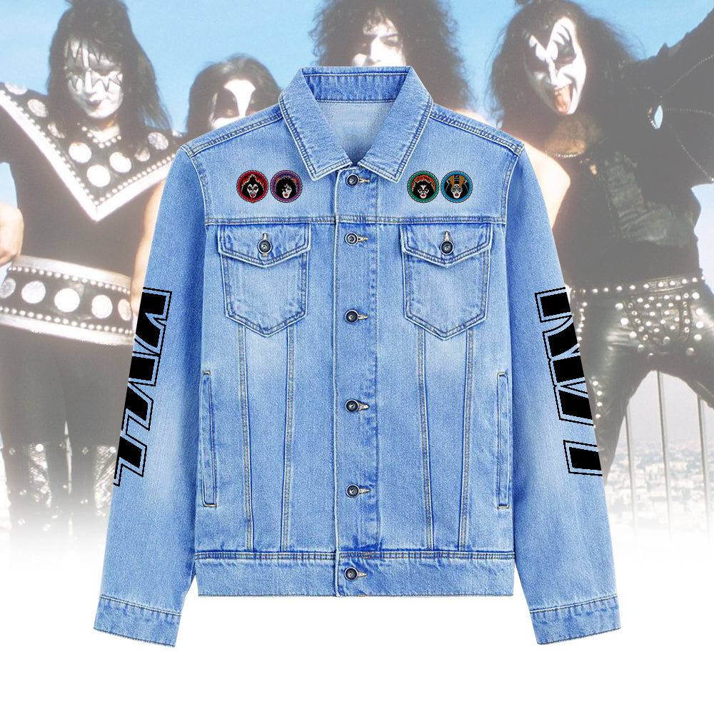 KISS 2D Denim Jacket – NGHIAVT6003